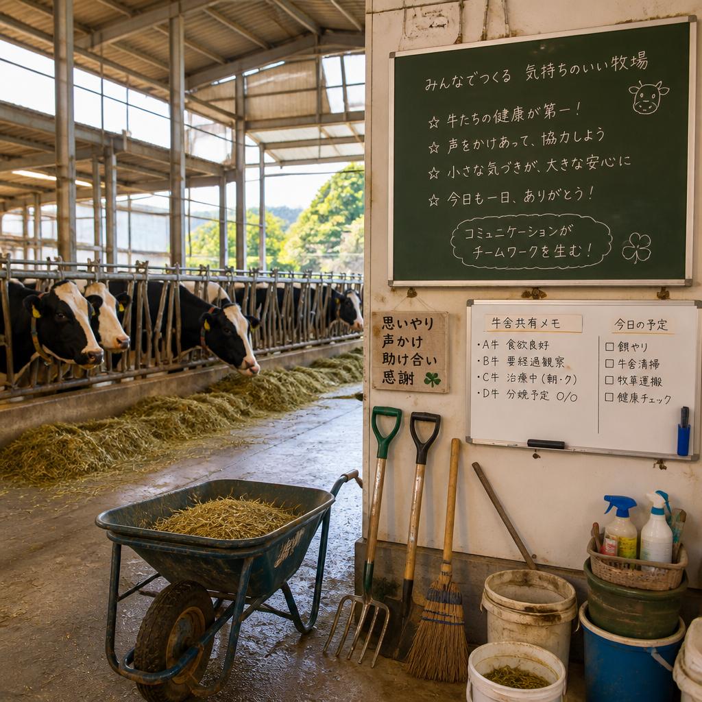コミュニケーションを大事にする職場