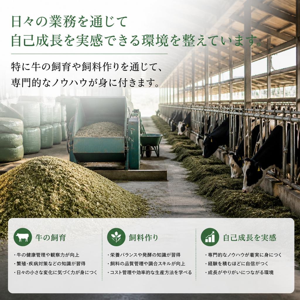 成長を実感できる環境