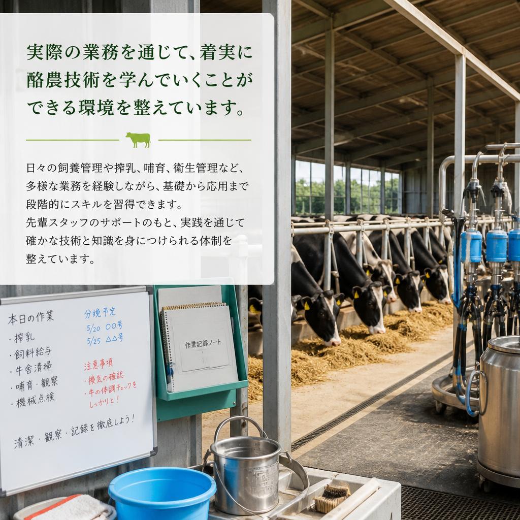 4. じっくり学べる職場環境